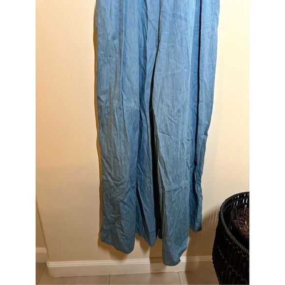 Anthropologie Holding Horses Denim Cutout Jumpsuit Size 6 - Picture 7 of 7